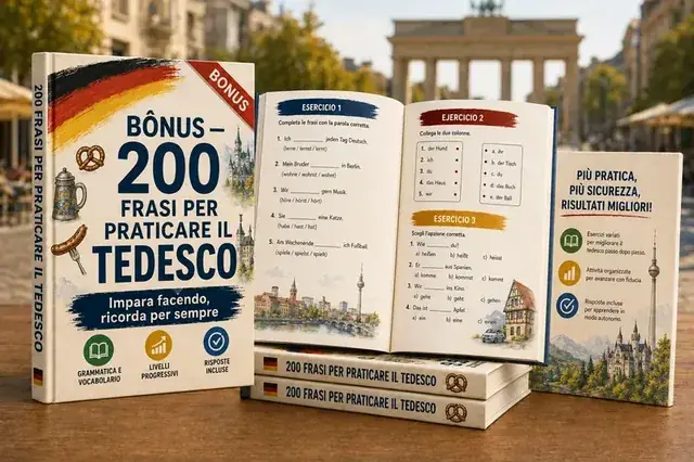 200 Frasi per Esercitarti in Tedesco
