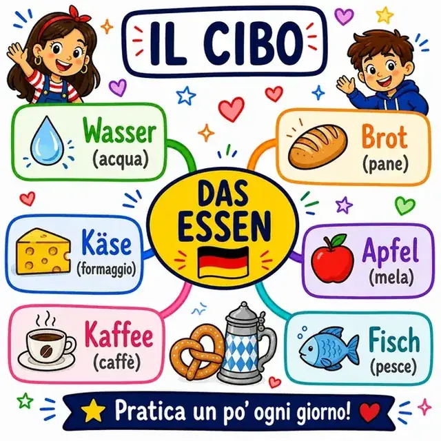 Mappa mentale: Cibo